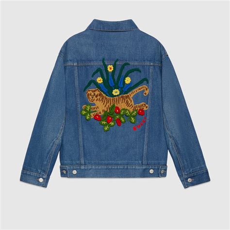 gucci tiger loafers women's|gucci tiger denim jacket.